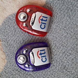 🗽3 Vintage AM FM Portable Pocket Radio Battery Operated